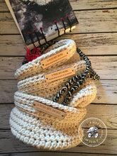 Load image into Gallery viewer, Basket Storage Vegan Ecru Basket  – The Montauk Collection