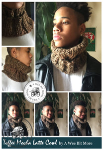 Toffee Mocha Latte Cowl/Scarf Cowl Neckwear