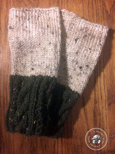 Fingerless Mitts – Forest Tweed Vegan Mitts