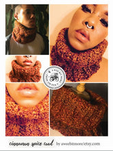 Load image into Gallery viewer, Cinnamon Spice Cowl/Scarf