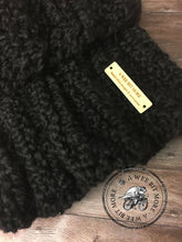 Load image into Gallery viewer, Black Ebony Cowl/Scarf