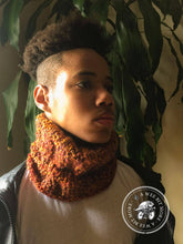 Load image into Gallery viewer, Cinnamon Spice Cowl/Scarf