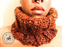 Load image into Gallery viewer, Cinnamon Spice Cowl/Scarf