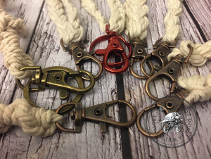 Macrame Key Ring – Knot Ur Grandma’s Macrame Collection