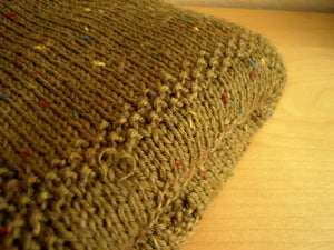 Baby Blanket, Textured Tweed