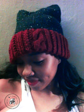 Load image into Gallery viewer, PATTERN Cabled &amp; Twisted Knit Tweed Hat