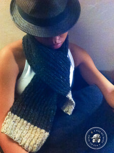 PATTERN Harvest Twist Muffler/Scarf