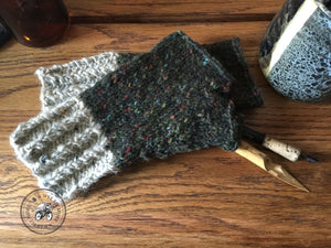 Harvest Twist Fingerless Mitts – The Harvest Twist Collection